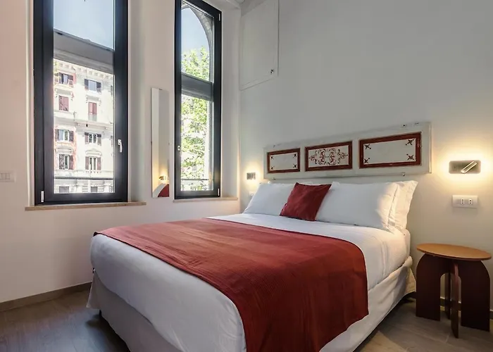 Appartement Retreat With Terrace, 25-minute Walk From The Trevi Fountain Rome
